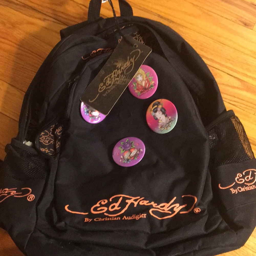 NWT Ed Hardy Backpack